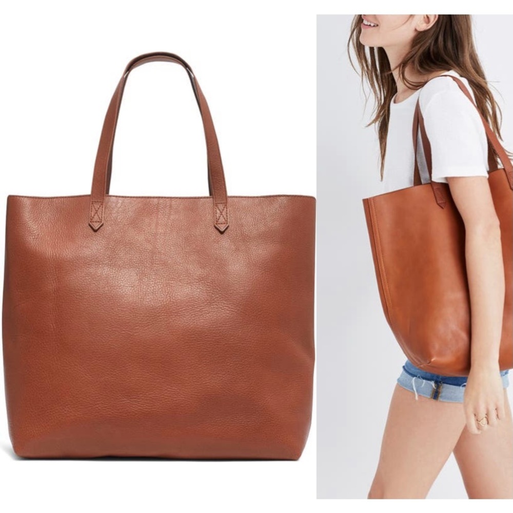 Madewell Zip Top Transport Tote